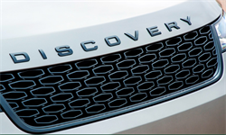 Land Rover facelift Dynamic kølergrill til Discovery 5 modellen - Sort med sort kant