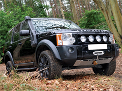 Land Rover Discovery 3 styretøjsbeskytter - Sølvfarvet