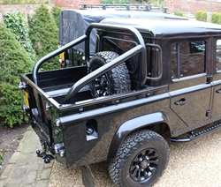 Land Rover styrtbøjle til Defender 110" Crew Cab modellen