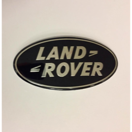 Land Rover "Land Rover" badge for front grillen på Discovery 4 - Sort med guld