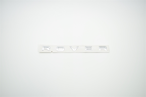 Land Rover bagklap mærke "ROVER" for Range Rover L405 modellen i Titanium farve
