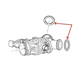 Land Rover TDV6 indsugnings manifold pakning 1316152