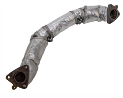 Land Rover udstødningsmanifold mellemrør for 2,7 TDV6 i Range Rover Sport & Discovery 3 & 4