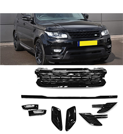 Land Rover Black Pack kit til Range Rover Sport L494 modellen - Black Pack Design - til modeller fra 2014 til 2019