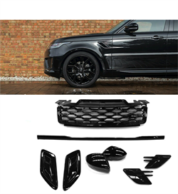 Land Rover Black Pack kit til Range Rover Sport L494 modellen - Black Pack Design - til modeller fra 2018 og frem