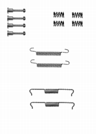 Land Rover montage sæt til håndbremse bakke sæt for Range Rover L322 - 43841