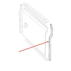 Land Rover fordør gummi dørliste - Serie 2 & 3 - forreste nederste - højre side - 395598