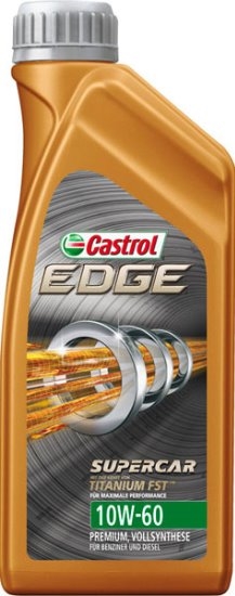 Castrol Edge supercar 10W-60 fuldsyntetisk motorolie 1L
