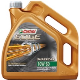 Castrol Edge supercar 10W-60 fuldsyntetisk motorolie 1L