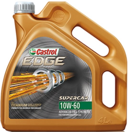 Castrol Edge supercar 10W-60 fuldsyntetisk motorolie 1L