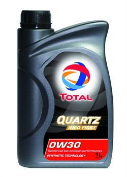 Total Quartz Ineo First 0W-30 motorolie for Land Rover modeller med partikel filter - 1 liter - 86183135-0010