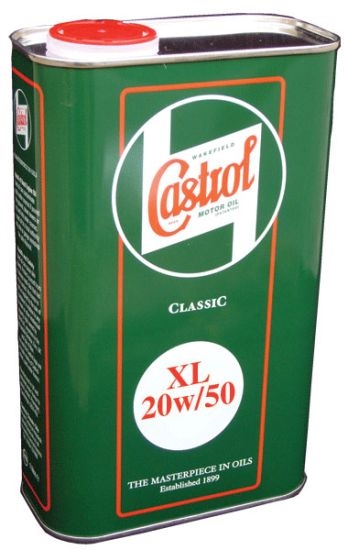Castrol XL 20W50 klassisk mineralsk motorolie til den gamle type motor - 86XL20-0010