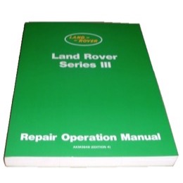 Land Rover Serie 3 instruktionsbog