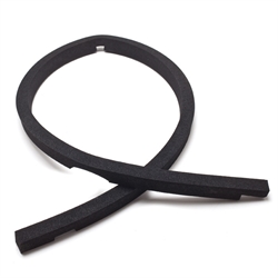 Land Rover pakning til ladkant liste imellem hardtop og ladbund for Defender 90" frem til 1990