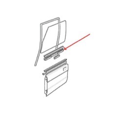 Land Rover glas liste for Discovery 1 samt Range Rover Classic