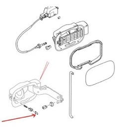 Land Rover tankdæksel reparations del for Discovery 3 & 4 samt Range Rover Sport