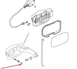 Land Rover tankdæksel reparations del for Discovery 3 & 4 samt Range Rover Sport