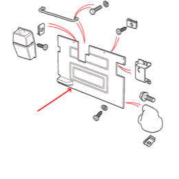 Land Rover Defender bagdør beklædning BTR9712LCS