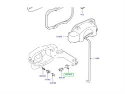 Land Rover tankdæksel gummi del til Discovery 3 samt Range Rover Sport - CAL500070