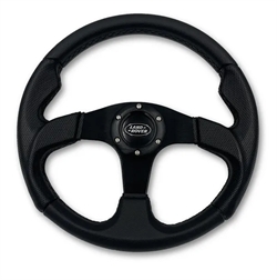 Land Rover Mountney sports læderrat m. sort logo