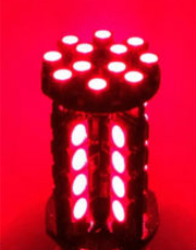 Land Rover rød LED diode pære for tågelys - 21 Watt