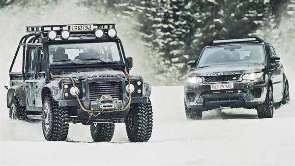 Land Rover Defender skærmkant sæt til brede skærme - LR545