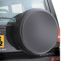 Land Rover reservehjuls cover i sort vinyl DA2021