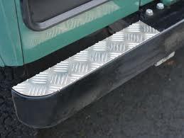 Land Rover dørkplade sæt til beskyttelse toppen af kofangerhjørnerne på Defender