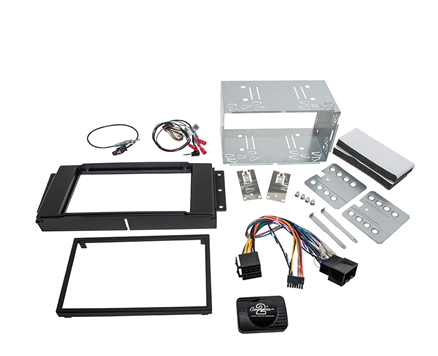 Land Rover Discovery 3 & 4 dobbelt DIN instrumentbord DA2609