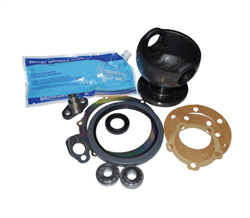 Land Rover swivel krom kugle reparations kit med 12 mm swivel pakdåse for Range Rover Classic & Discovery 1