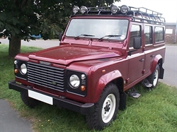 Land Rover Defender G4 Challenge tagbaggagebærer bundplade sæt - Defender 110"