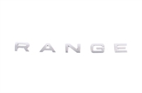Land Rover "RANGE" logo til kølerhjelmen på Range Rover Sport