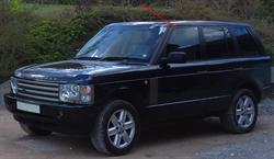 Land Rover fordør ruderamme inddækning for Range Rover L322 modellerne - Venstre fordør