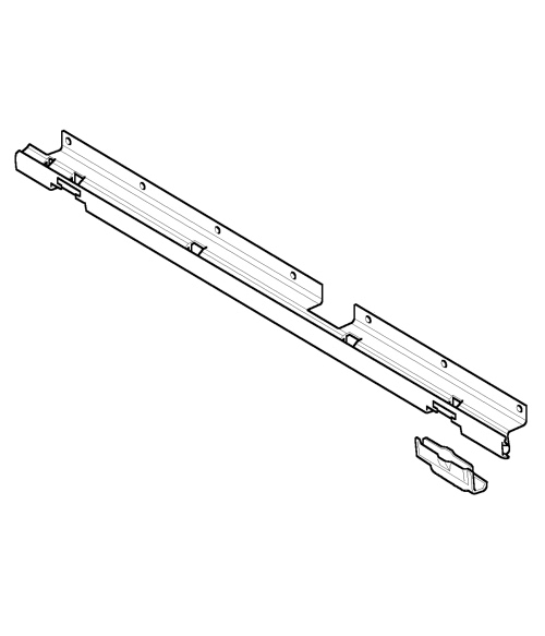 Land Rover Freelander 1 plastik side vange afdækning - Venstre side - Sort