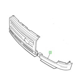 Land Rover Discovery 1 forlygte panel - venstre