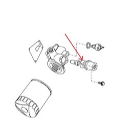 Land Rover 300 Tdi oliefilter konsol O-ring ERC5913