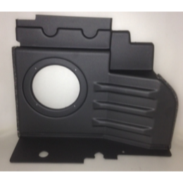 Land Rover Defender højttaler montage panel til bagerste venstre højtaler - sort plastik -