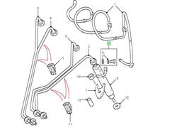 Land Rover diesel dyse banjo bolt for 200 Tdi & 300 Tdi