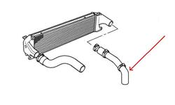 Land Rover intercooler slange for Range Rover P38