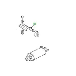 Land Rover udstødnings ophæng for Defender, Discovery 1 samt Range Rover Classic