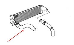 Land Rover intercooler slange for Range Rover P38