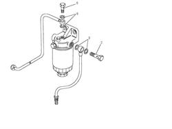 Land Rover brændstof slange for 300 Tdi - 