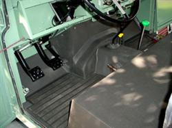 Land Rover gummimåtte sæt for Serie 2 & 3 - komplet system -