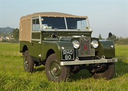 Land Rover 86" kaleche sandfarvet - fåes i flere farver og kvaliteter