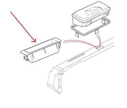 Land Rover møntbakke for Defender instrument bordet