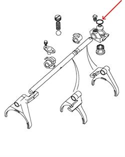 Land Rover låsering for gearstang for R380 & LT77 gearkasserne