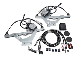 Land Rover Defender komplet elektrisk rudehejs kit til begge bagdøre