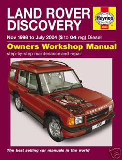 Land Rover værksteds manual for Discovery 2