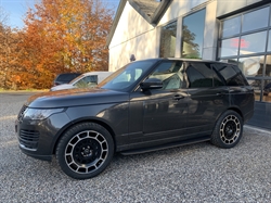 Land Rover 22" OCTA oversize dæk og fælg sæt - Sort/Poleret - Vintermærket helårsdæk