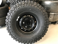 Land Rover Defender WOLF 16" dæk og fælg sæt - SORT
